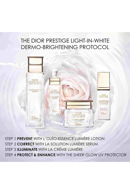 Dior Prestige Light-in-White The UV Protector Youth And Light Sheer Glow SPF 50+ PA+++